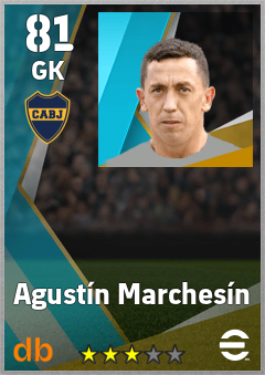 Agustín Marchesín — GK, OVR 81, MAX 81