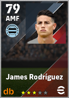 James Rodríguez — AMF, OVR 79, MAX 79