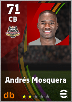 Andrés Mosquera eFootball player card