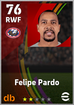 Felipe Pardo — RWF, OVR 76, MAX 76