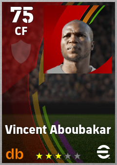 Vincent Aboubakar eFootball player card