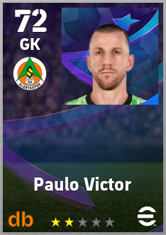 Paulo Victor — GK, OVR 72, MAX 72