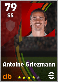 Antoine Griezmann eFootball player card
