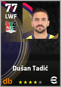 Dušan Tadić eFootball player card