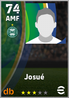Josué — AMF, OVR 74, MAX 74