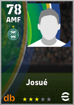 Josué — AMF, OVR 78, MAX 78