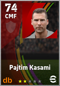 Pajtim Kasami — CMF, OVR 74, MAX 74