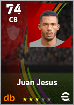 Juan Jesus eFootball player card
