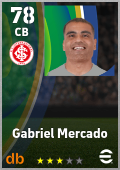 Gabriel Mercado — CB, OVR 78, MAX 78