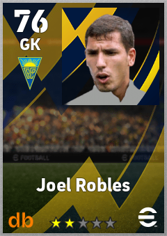 Joel Robles — GK, OVR 76, MAX 76