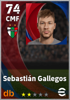 Sebastián Gallegos eFootball player card