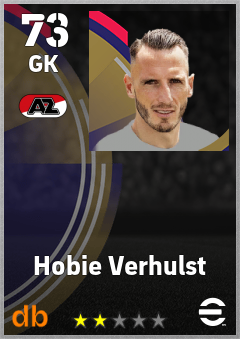Hobie Verhulst — GK, OVR 73, MAX 73