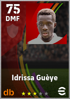 Idrissa Guèye eFootball player card