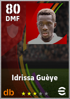 Idrissa Guèye eFootball player card