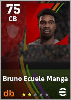 Bruno Ecuele Manga eFootball player card