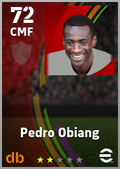 Pedro Obiang eFootball player card