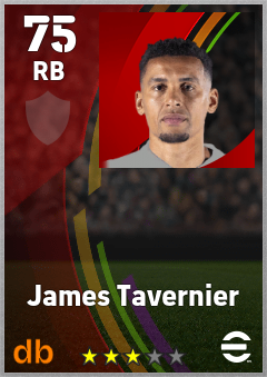 James Tavernier eFootball player card