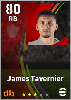 James Tavernier eFootball player card