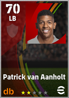 Patrick van Aanholt eFootball player card