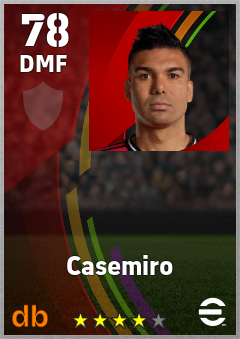 Casemiro eFootball player card