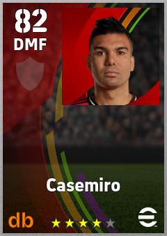 Casemiro eFootball player card