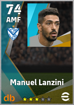 Manuel Lanzini — AMF, OVR 74, MAX 74