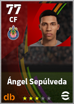 Ángel Sepúlveda — CF, OVR 77, MAX 77