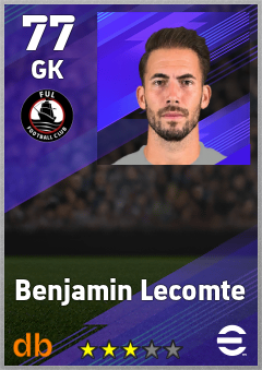 Benjamin Lecomte eFootball player card