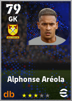 Alphonse Aréola — GK, OVR 79, MAX 79