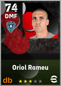 Oriol Romeu eFootball player card