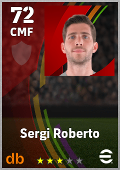 Sergi Roberto eFootball player card