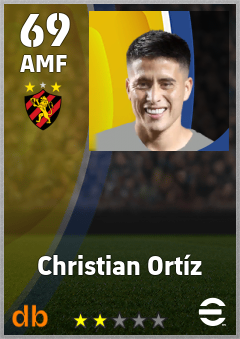Christian Ortíz — AMF, OVR 69, MAX 69