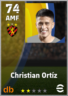 Christian Ortíz — AMF, OVR 74, MAX 74