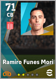 Ramiro Funes Mori eFootball player card