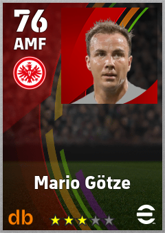 Mario Götze eFootball player card
