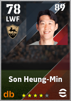 Son Heung-Min eFootball player card