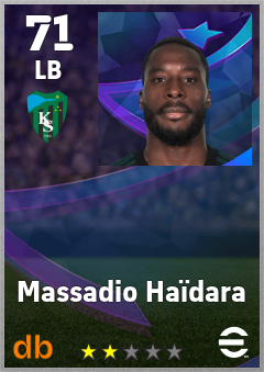 Massadio Haïdara — LB, OVR 71, MAX 71