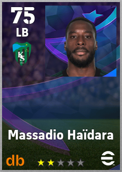 Massadio Haïdara — LB, OVR 75, MAX 75
