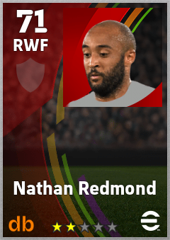 Nathan Redmond eFootball player card