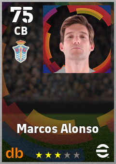 Marcos Alonso eFootball player card