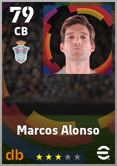 Marcos Alonso — CB, OVR 79, MAX 79