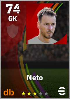 Neto eFootball player card