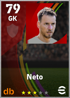 Neto eFootball player card