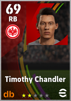 Timothy Chandler eFootball player card