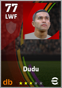 Dudu — LWF, OVR 77, MAX 77