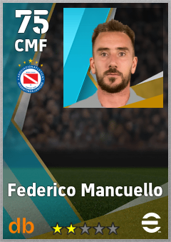 Federico Mancuello eFootball player card