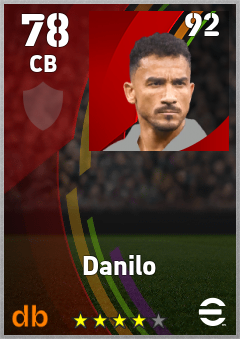 Danilo eFootball player card