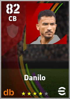 Danilo eFootball player card