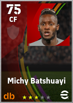 Michy Batshuayi eFootball player card