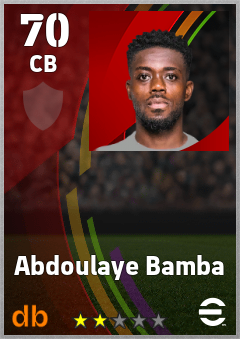 Abdoulaye Bamba eFootball player card